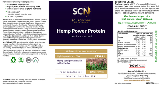Hemp Power Protein