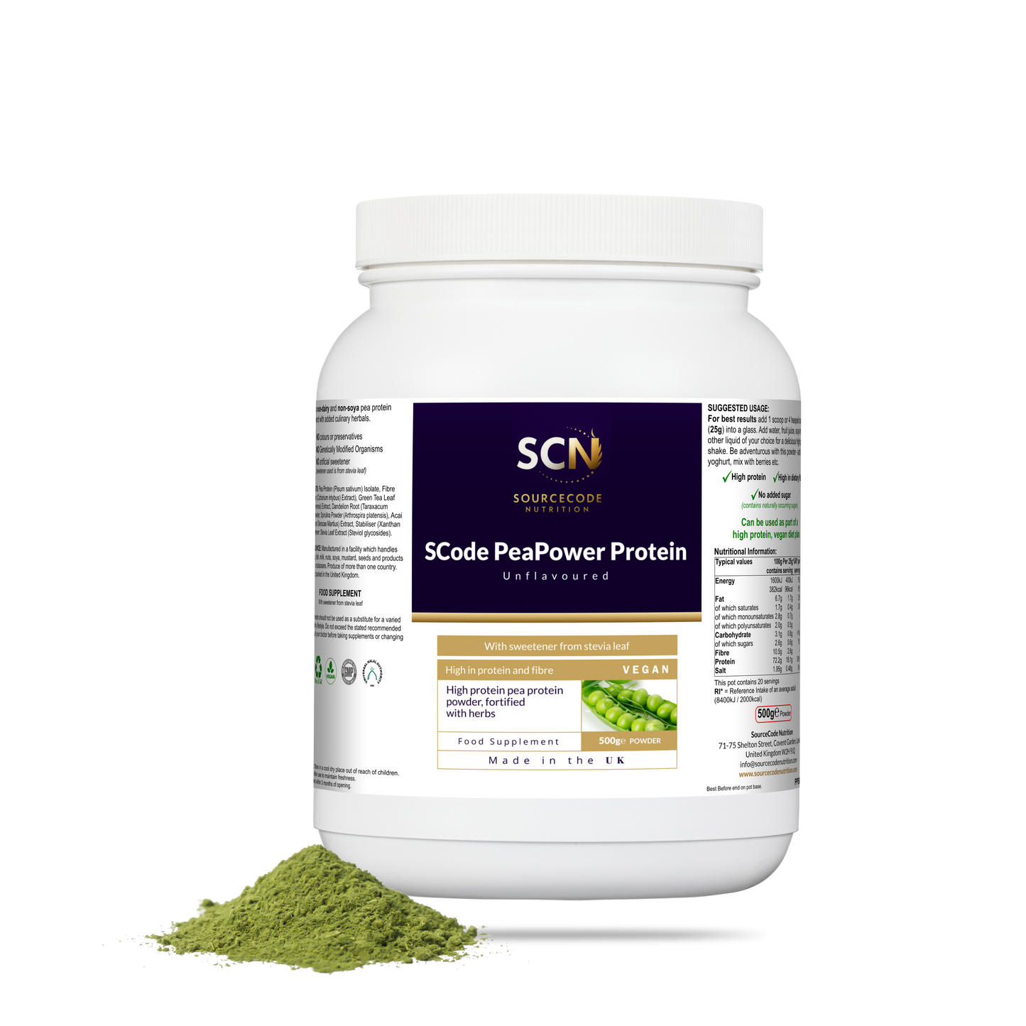 SCode PeaPower Protein