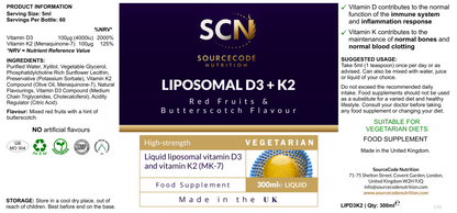 LIPOSOMAL D3 + K2