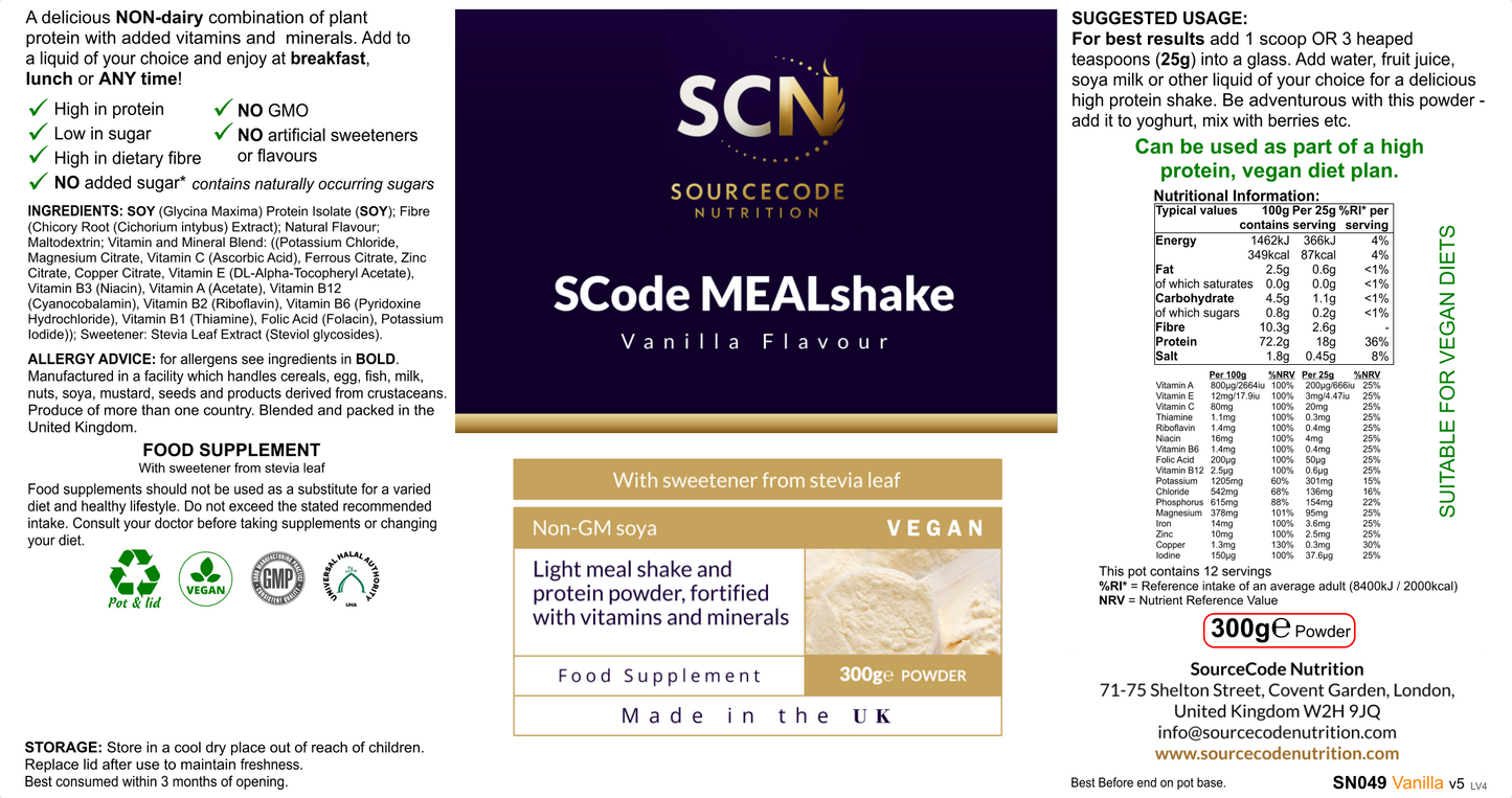 SCode MEALshake