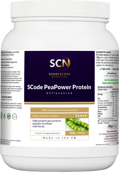 SCode PeaPower Protein